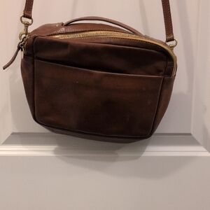 Brown Leather Men's Bag